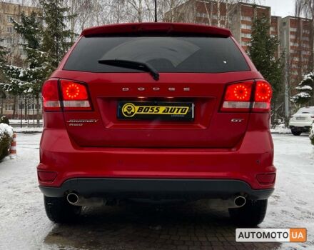 Красный Додж Джорни, объемом двигателя 3.6 л и пробегом 140 тыс. км за 14200 $, фото 5 на Automoto.ua