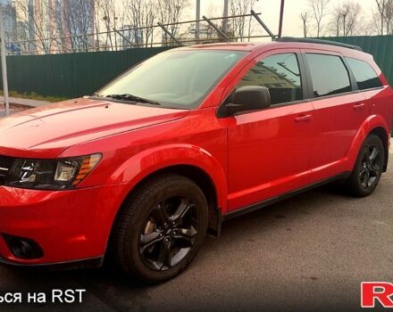 Красный Додж Джорни, объемом двигателя 2.4 л и пробегом 77 тыс. км за 13500 $, фото 1 на Automoto.ua