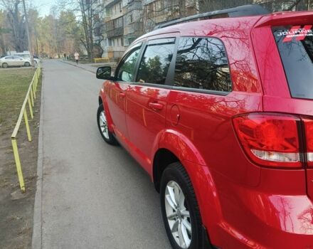 Красный Додж Джорни, объемом двигателя 3.6 л и пробегом 175 тыс. км за 14500 $, фото 1 на Automoto.ua