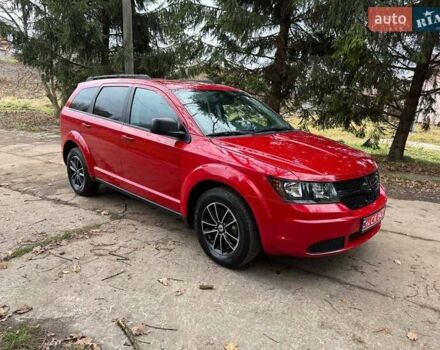 Красный Додж Джорни, объемом двигателя 2.36 л и пробегом 164 тыс. км за 10500 $, фото 15 на Automoto.ua