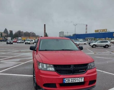 Красный Додж Джорни, объемом двигателя 2.4 л и пробегом 95 тыс. км за 15000 $, фото 1 на Automoto.ua