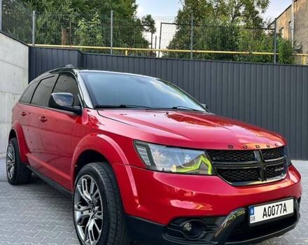 Красный Додж Джорни, объемом двигателя 3.6 л и пробегом 157 тыс. км за 16000 $, фото 1 на Automoto.ua