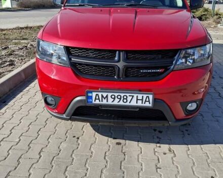 Красный Додж Джорни, объемом двигателя 2.36 л и пробегом 143 тыс. км за 13900 $, фото 1 на Automoto.ua