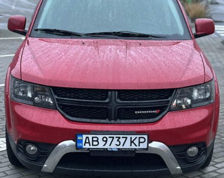 Красный Додж Джорни, объемом двигателя 3.6 л и пробегом 117 тыс. км за 19000 $, фото 1 на Automoto.ua
