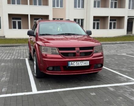 Красный Додж Джорни, объемом двигателя 2 л и пробегом 330 тыс. км за 8800 $, фото 1 на Automoto.ua