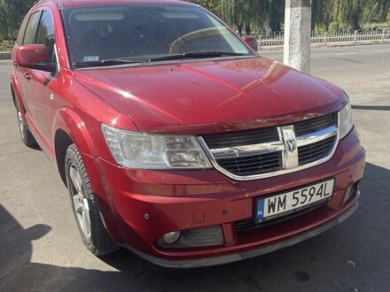 Красный Додж Джорни, объемом двигателя 2 л и пробегом 90 тыс. км за 4900 $, фото 1 на Automoto.ua