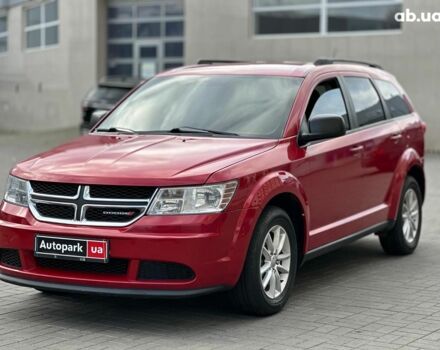 Красный Додж Джорни, объемом двигателя 2.4 л и пробегом 205 тыс. км за 10490 $, фото 1 на Automoto.ua