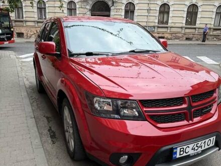 Красный Додж Джорни, объемом двигателя 3.6 л и пробегом 133 тыс. км за 11500 $, фото 1 на Automoto.ua