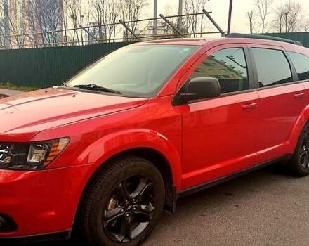 Красный Додж Джорни, объемом двигателя 2.4 л и пробегом 77 тыс. км за 13500 $, фото 1 на Automoto.ua