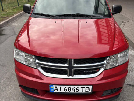 Красный Додж Джорни, объемом двигателя 2.36 л и пробегом 225 тыс. км за 10500 $, фото 1 на Automoto.ua