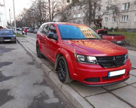 Красный Додж Джорни, объемом двигателя 2.4 л и пробегом 128 тыс. км за 10500 $, фото 1 на Automoto.ua