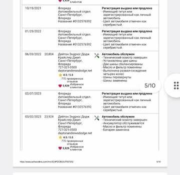 Серый Додж Джорни, объемом двигателя 3.61 л и пробегом 56 тыс. км за 16000 $, фото 28 на Automoto.ua