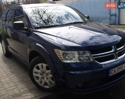 Синий Додж Джорни, объемом двигателя 2.4 л и пробегом 96 тыс. км за 12000 $, фото 3 на Automoto.ua