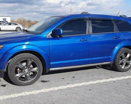 Синий Додж Джорни, объемом двигателя 2.36 л и пробегом 249 тыс. км за 11900 $, фото 1 на Automoto.ua