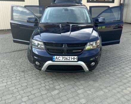 Синий Додж Джорни, объемом двигателя 2.4 л и пробегом 148 тыс. км за 13600 $, фото 1 на Automoto.ua