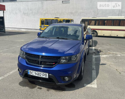 Синий Додж Джорни, объемом двигателя 2.36 л и пробегом 270 тыс. км за 9200 $, фото 1 на Automoto.ua