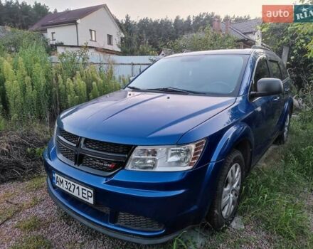 Синий Додж Джорни, объемом двигателя 2.36 л и пробегом 184 тыс. км за 11100 $, фото 1 на Automoto.ua