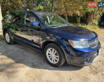 Синий Додж Джорни, объемом двигателя 3.6 л и пробегом 166 тыс. км за 13000 $, фото 1 на Automoto.ua