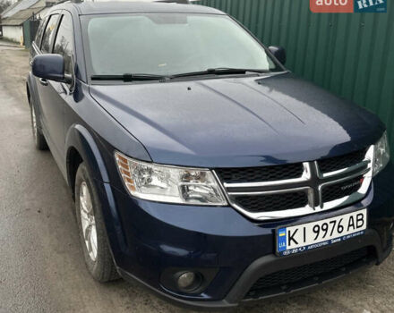 Синий Додж Джорни, объемом двигателя 3.6 л и пробегом 212 тыс. км за 15000 $, фото 1 на Automoto.ua