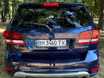 Синий Додж Джорни, объемом двигателя 2.36 л и пробегом 183 тыс. км за 10500 $, фото 1 на Automoto.ua
