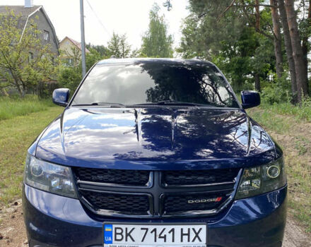 Синий Додж Джорни, объемом двигателя 3.6 л и пробегом 105 тыс. км за 13100 $, фото 1 на Automoto.ua