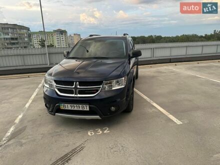Синий Додж Джорни, объемом двигателя 2.36 л и пробегом 88 тыс. км за 12700 $, фото 1 на Automoto.ua
