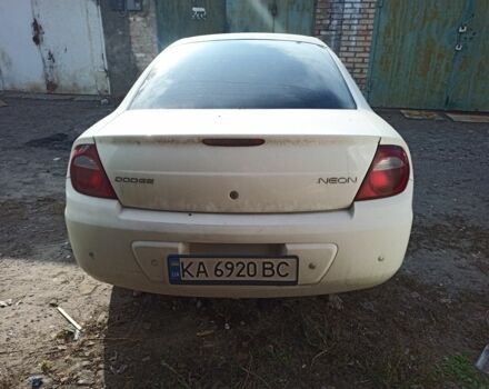 Белый Додж Неон, объемом двигателя 2 л и пробегом 220 тыс. км за 1800 $, фото 1 на Automoto.ua