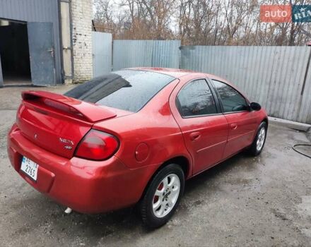 Красный Додж Неон, объемом двигателя 2 л и пробегом 162 тыс. км за 3700 $, фото 3 на Automoto.ua