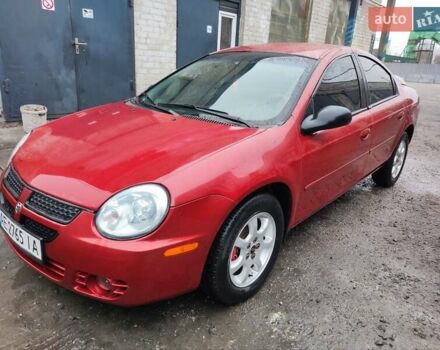 Красный Додж Неон, объемом двигателя 2 л и пробегом 162 тыс. км за 3700 $, фото 1 на Automoto.ua