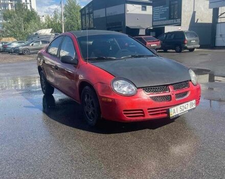Красный Додж Неон, объемом двигателя 2 л и пробегом 210 тыс. км за 2600 $, фото 1 на Automoto.ua