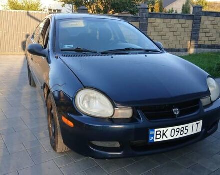 Синий Додж Неон, объемом двигателя 2 л и пробегом 200 тыс. км за 2999 $, фото 1 на Automoto.ua