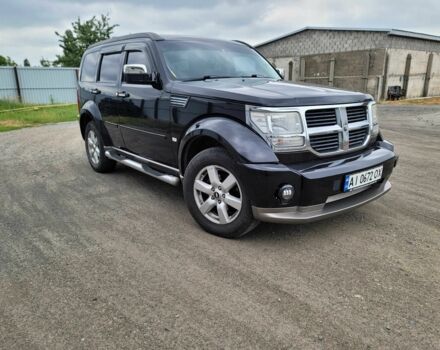 Черный Додж Нитро, объемом двигателя 2.8 л и пробегом 219 тыс. км за 9200 $, фото 1 на Automoto.ua
