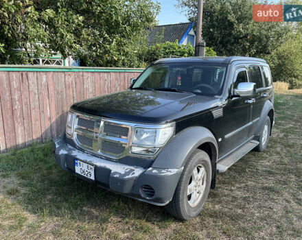 Черный Додж Нитро, объемом двигателя 3.7 л и пробегом 237 тыс. км за 7200 $, фото 1 на Automoto.ua