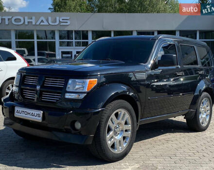 Черный Додж Нитро, объемом двигателя 4 л и пробегом 129 тыс. км за 8900 $, фото 1 на Automoto.ua