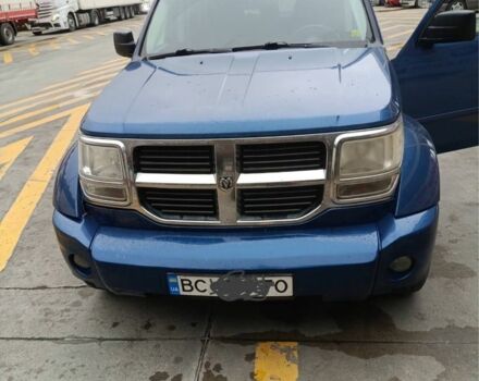 Синій Додж Nitro, об'ємом двигуна 2.8 л та пробігом 190 тис. км за 8500 $, фото 1 на Automoto.ua