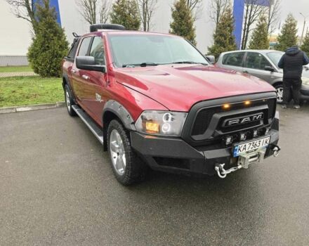 Красный Додж РАМ, объемом двигателя 3.6 л и пробегом 200 тыс. км за 22000 $, фото 1 на Automoto.ua