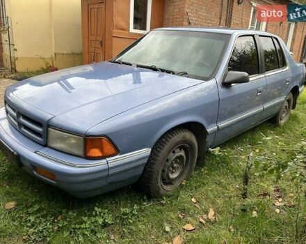 Синий Додж Спирит, объемом двигателя 2.5 л и пробегом 100 тыс. км за 2300 $, фото 10 на Automoto.ua