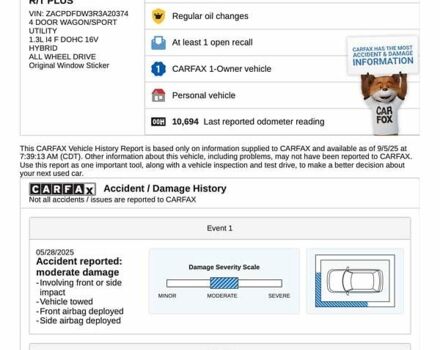 Красный Додж Hornet, объемом двигателя 1.3 л и пробегом 17 тыс. км за 21800 $, фото 4 на Automoto.ua