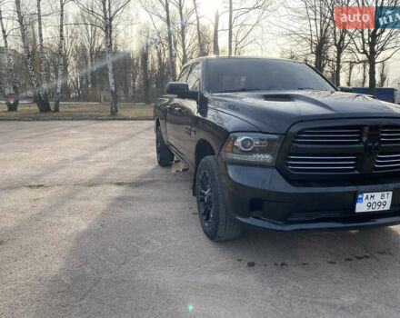 Чорний Додж RAM 1500, об'ємом двигуна 5.7 л та пробігом 160 тис. км за 25500 $, фото 1 на Automoto.ua