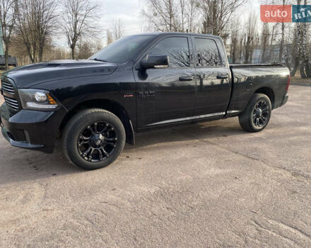 Чорний Додж RAM 1500, об'ємом двигуна 5.7 л та пробігом 160 тис. км за 25500 $, фото 2 на Automoto.ua