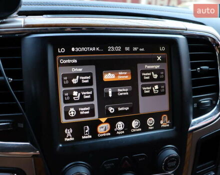 Черный Додж RAM 1500, объемом двигателя 5.7 л и пробегом 281 тыс. км за 39900 $, фото 38 на Automoto.ua