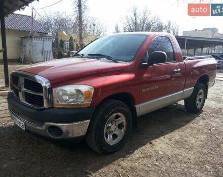 Красный Додж RAM 1500, объемом двигателя 3.7 л и пробегом 215 тыс. км за 8650 $, фото 4 на Automoto.ua
