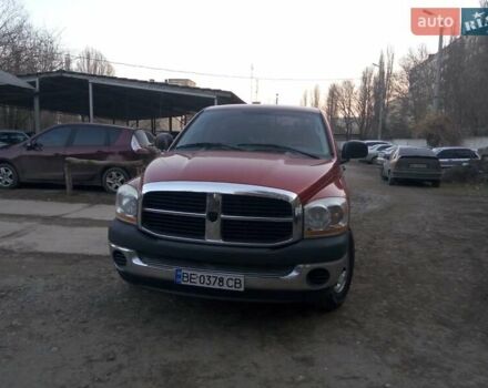 Красный Додж RAM 1500, объемом двигателя 3.7 л и пробегом 215 тыс. км за 8650 $, фото 8 на Automoto.ua