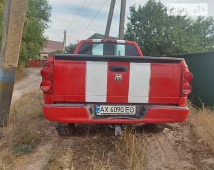 Красный Додж RAM 1500, объемом двигателя 5.7 л и пробегом 65 тыс. км за 9500 $, фото 4 на Automoto.ua