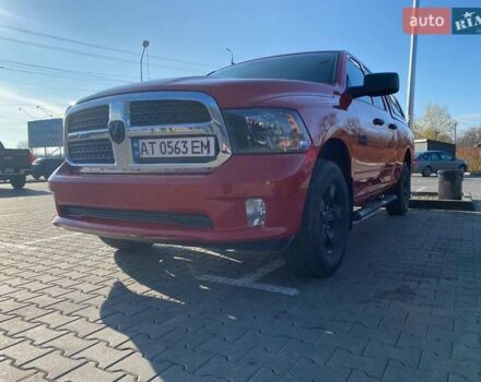 Красный Додж RAM 1500, объемом двигателя 3.6 л и пробегом 44 тыс. км за 23700 $, фото 1 на Automoto.ua