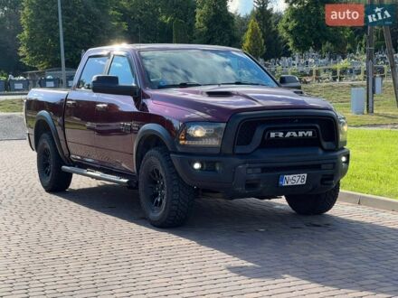 Красный Додж RAM 1500, объемом двигателя 5.7 л и пробегом 203 тыс. км за 36600 $, фото 1 на Automoto.ua