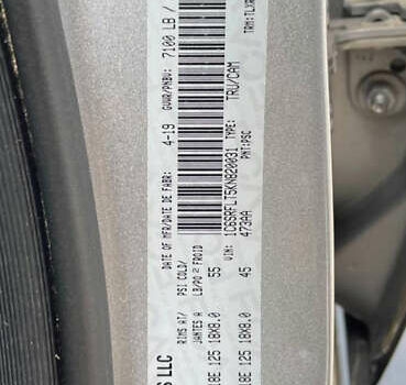 Серый Додж RAM 1500, объемом двигателя 5.7 л и пробегом 80 тыс. км за 39500 $, фото 29 на Automoto.ua