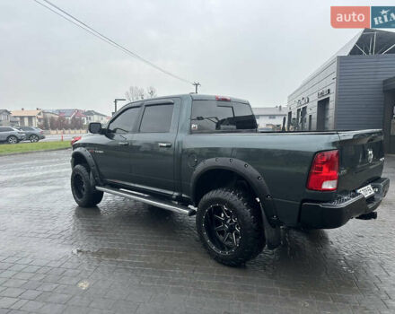 Зеленый Додж RAM 1500, объемом двигателя 3 л и пробегом 165 тыс. км за 24500 $, фото 4 на Automoto.ua