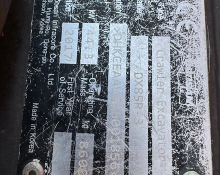 Дусан DX, объемом двигателя 0 л и пробегом 600 тыс. км за 29358 $, фото 12 на Automoto.ua