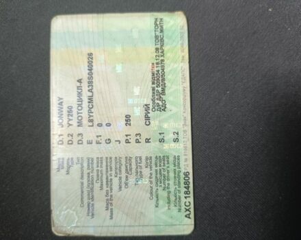 Інша Інша, об'ємом двигуна 0.25 л та пробігом 0 тис. км за 1742 $, фото 7 на Automoto.ua